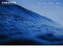 Tablet Screenshot of oceanarc.com.au